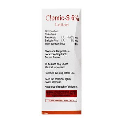 Clomic S 6% Lotion 30ml - Skin Infections-Toc