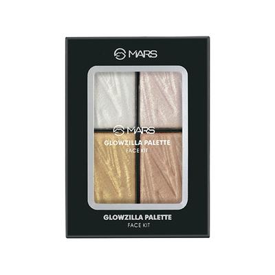 Mars Glowzilla Palette with Blush and Highlighter - 02 12 gm - Highlighters & Illuminators