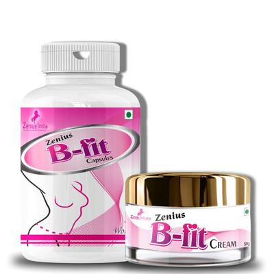 Zenius B Fit Capsule 60's + B Fit Cream 50 gm 1's - Other Supplements