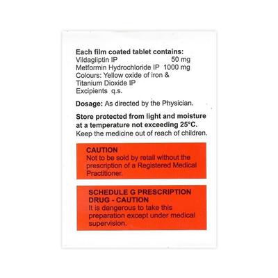 GLIPY MET 1000 Tablet 15's - Diabetes-Ant