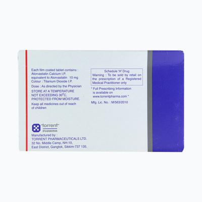 Modlip 10mg Tablet 15'S - High Cholesterol-Dys