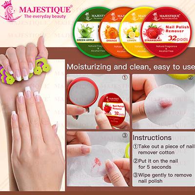 Majestique Nail Polish Remover & Toe Separator Set, Nail Care Package 8's - Nail Care