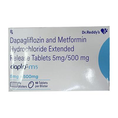 DAPLO M 5 Tablet 10's - Diabetes-Ant