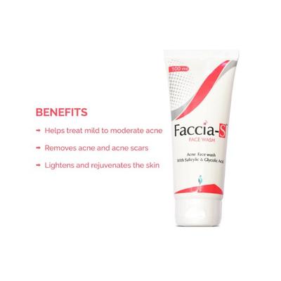 Faccia-S Facewash 100 ml - Face Washes