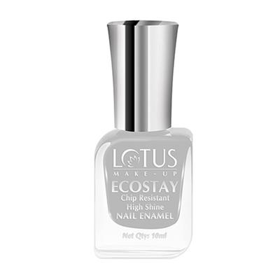Lotus Makeup Ecostay Nail Enamel Silver Chrome E42 10 ml - Nail Polish