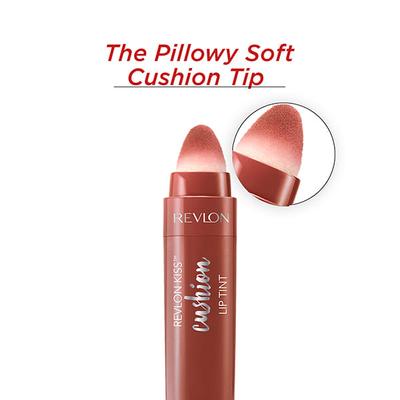 Revlon Kiss Cushion Lip Tint - Fancy Rose 4.4 Ml - Lip Stains & Tints
