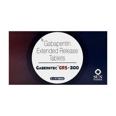 GABERNTEC GRS 300 Tablet 10's - Epilepsy/Convulsion-Ant