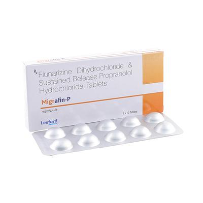 MIGRAFIN P Tablet 10's - Migraine