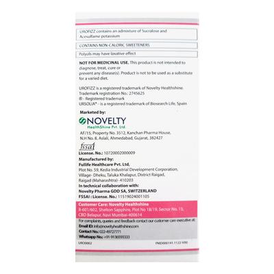 Urofizz Raspberry Flavour Powder 2.5gm - Supplements-Ent