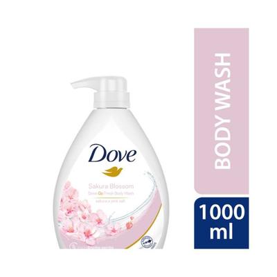 Dove Refreshing Sakura Blossom Body Wash with Himalaya Pink Salt for Replenished Skin 1000 ml - Shower Gels & Body Wash