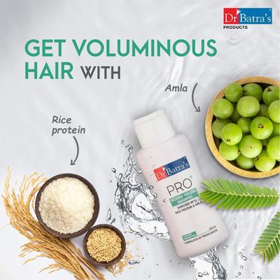 Dr. Batra's Pro+ Intense Volume Shampoo 500 ml - Shampoos