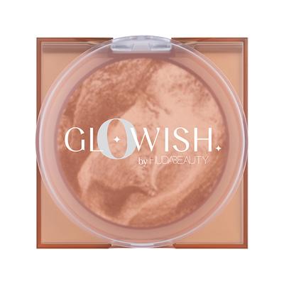 Huda Beauty Glowish Soft Radiance Bronzing Powder 02 Medium 8 gm - Bronzers