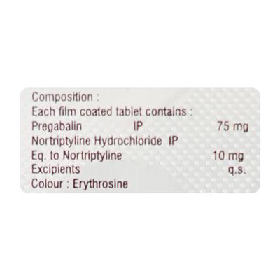 NERWITA NT Tablet 10's - Neuropathic Pain-Dru