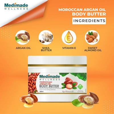 Medimade Argan Oil Body Butter (Pack of 2) 1's - Body Butter