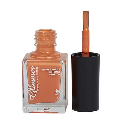 Glimmer Premium Nail Enamel Red Heart 10 ml - Nail Polish