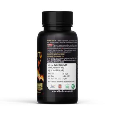 Wild Vedic Naturals Shilajit Capsule 60's - Health Products