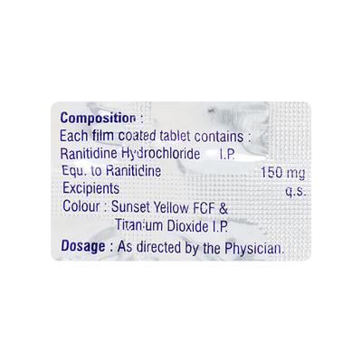 LANTAC 150 Tablet 10's - Ulcer/Reflux/Flatulence-Aaa