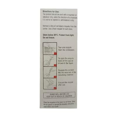 IPRAZEST Respules 5x3ml - Asthma/COPD-Ast