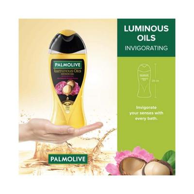 Palmolive Luminous Oil Invigorating Body Wash Showergel Single Bottle 250 ml (N) - Shower Gels & Body Wash