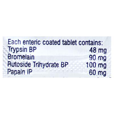 Enzictra Tablet 10'S - Pain relief-Ant