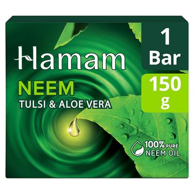 Hamam Neem Tulsi and Aloevera 150 gm - Soaps