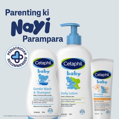CETAPHIL BABY GENTLE WASH AND Shampoo 230ml - Baby Body Wash