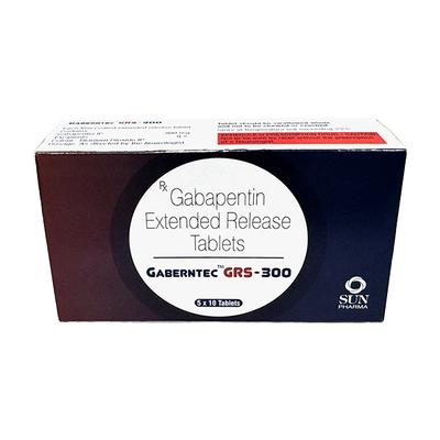 GABERNTEC GRS 300 Tablet 10's - Epilepsy/Convulsion-Ant