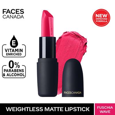 Faces Canada Lip & Face Combo - Fuschia Wave + Wipes (4gm + 30N) 1's - Lipsticks