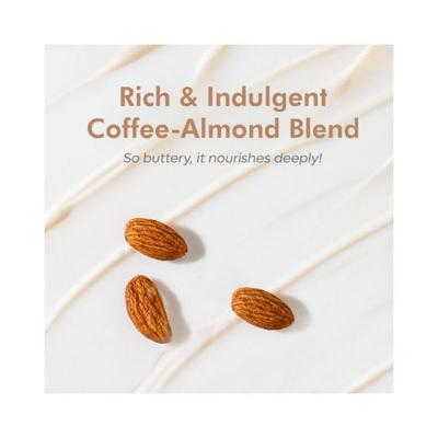 mCaffeine Coffee & Almond Body Butter with Shea Butter Deeply Moisturizes & Nourishes Dry Skin 100 gm - Body Butter