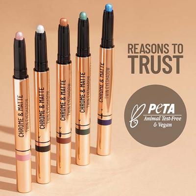 Swiss Beauty Chrome and Matte Twin Eyeshadow-Autumm Break 2 gm - Eyeshadow, Bases & Primers