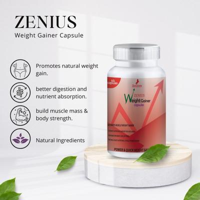 Zenius Weight Gainer Capsule 60's - Weight Gain