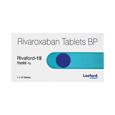 RIVAFORD 15 Tablet 10's - Blood Clot-Ant