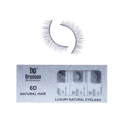 Bronson Professional False Eyelashes Set of 10 Pair 6D Long and Natural 121 Fake False Lashes 1's - Eyelashes
