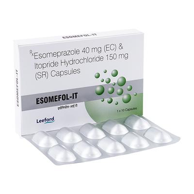 ESOMEFOL IT Capsule 10's - Ulcer/Reflux/Flatulence-Aaa