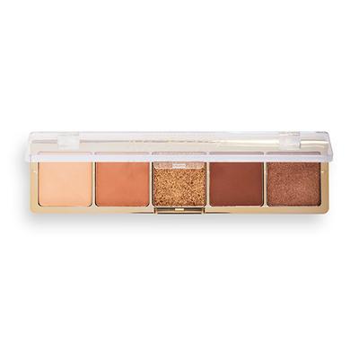 Revolution Pro Glam Eyeshadow Palette No Regrets Soft Nude 5.5 gm - Eye Shadow Palettes