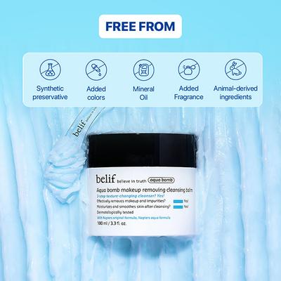 Belif Aqua Bomb Smart Cleansing Oil Balm 100 ml - Make Up Removers
