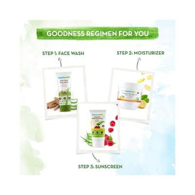 Mamaearth Aloe Vera Face Wash with Aloe Vera & Ashwagandha for a Youthful Glow 100 ml - Face Wash & Cleansers