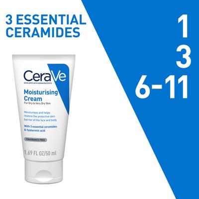 CeraVe Moisturising Cream For Dry To Very Dry Skin 50 ml - Lotions & Creams