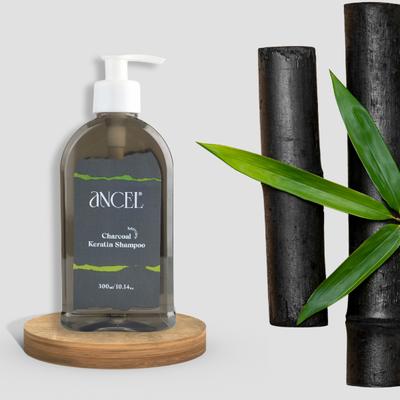 Ancel Charcoal Keratin Shampoo 300 ml - Shampoos