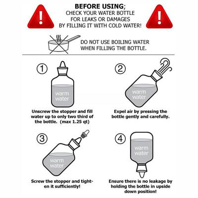 AccuSure Hot Water Bag - Hot Pack/Ice Bag