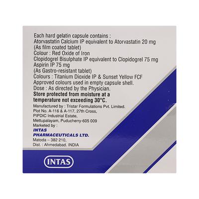 LIPICURE GOLD 20mg Capsule 15's - Blood Clot-Ant