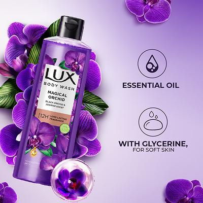 Lux Magical Orchid Bodywash with Black Orchid & Juniper Oil 245 ml - Shower Gels & Body Wash