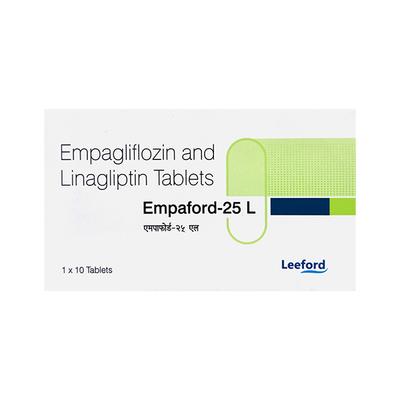 EMPAFORD 25 L Tablet 10's - Diabetes-Ant