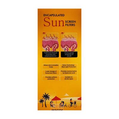 UVLOX BLUE LIGHT PROTECTION SPF 50+ PA++++ UVA UVB Sunscreen 50g - Sunscreen Preparations-Emo