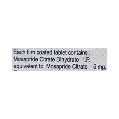Mosawin 5mg Tablet 10'S - Ulcer/Reflux/Flatulence-GIT