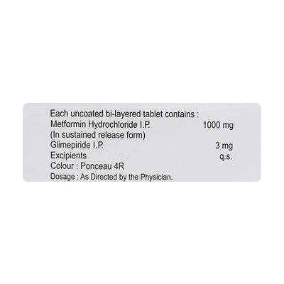 OBIMET GX3 FORTE Tablet 10's - Diabetes-Ant