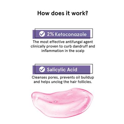 Be Bodywise 1% Ketoconazole Anti Dandruff Shampoo 100 ml - Shampoos