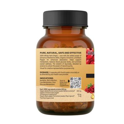 Organic India Berberine Advance India Capsule 60's - Speciality Medicines
