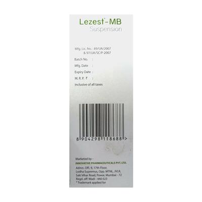 LEZEST MB Oral Suspension 60ml - Cough And Cold-Cou