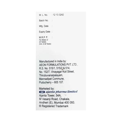 BESICOR 2.5 Tablet 20's - Hypertension-Bet